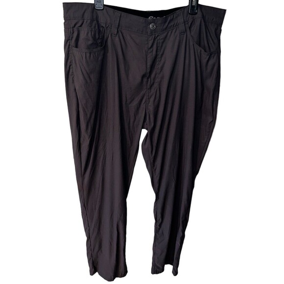 Eddie Bauer Pants Mens 40x32 Cargo Tech Grey stretch outdoor hiking gorpcore - Picture 1 of 9